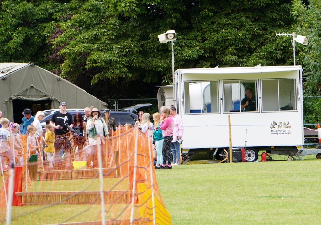 agricultural show PA hire Yorkshire