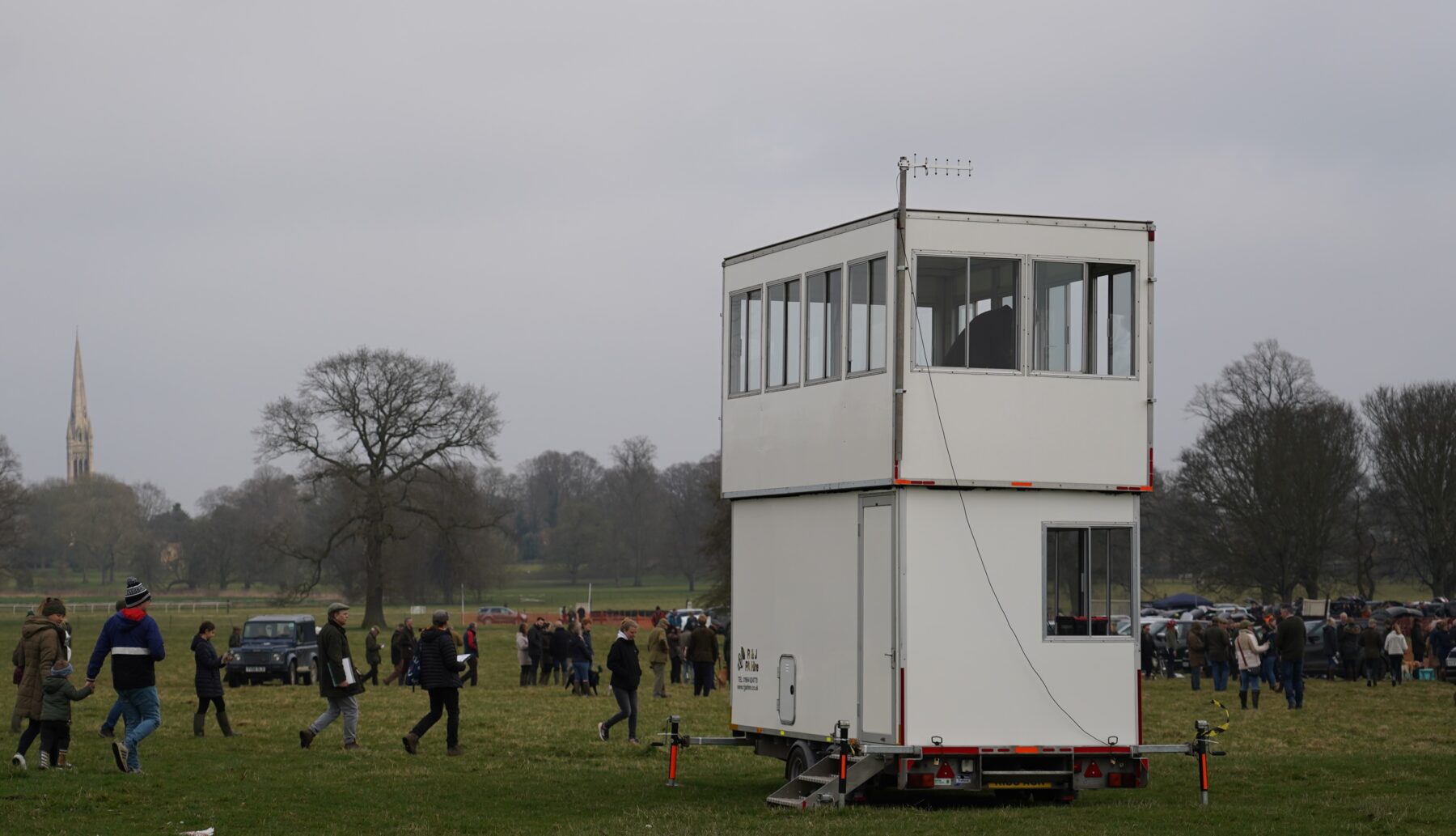 Commentary unit at the Holderness Point to Point