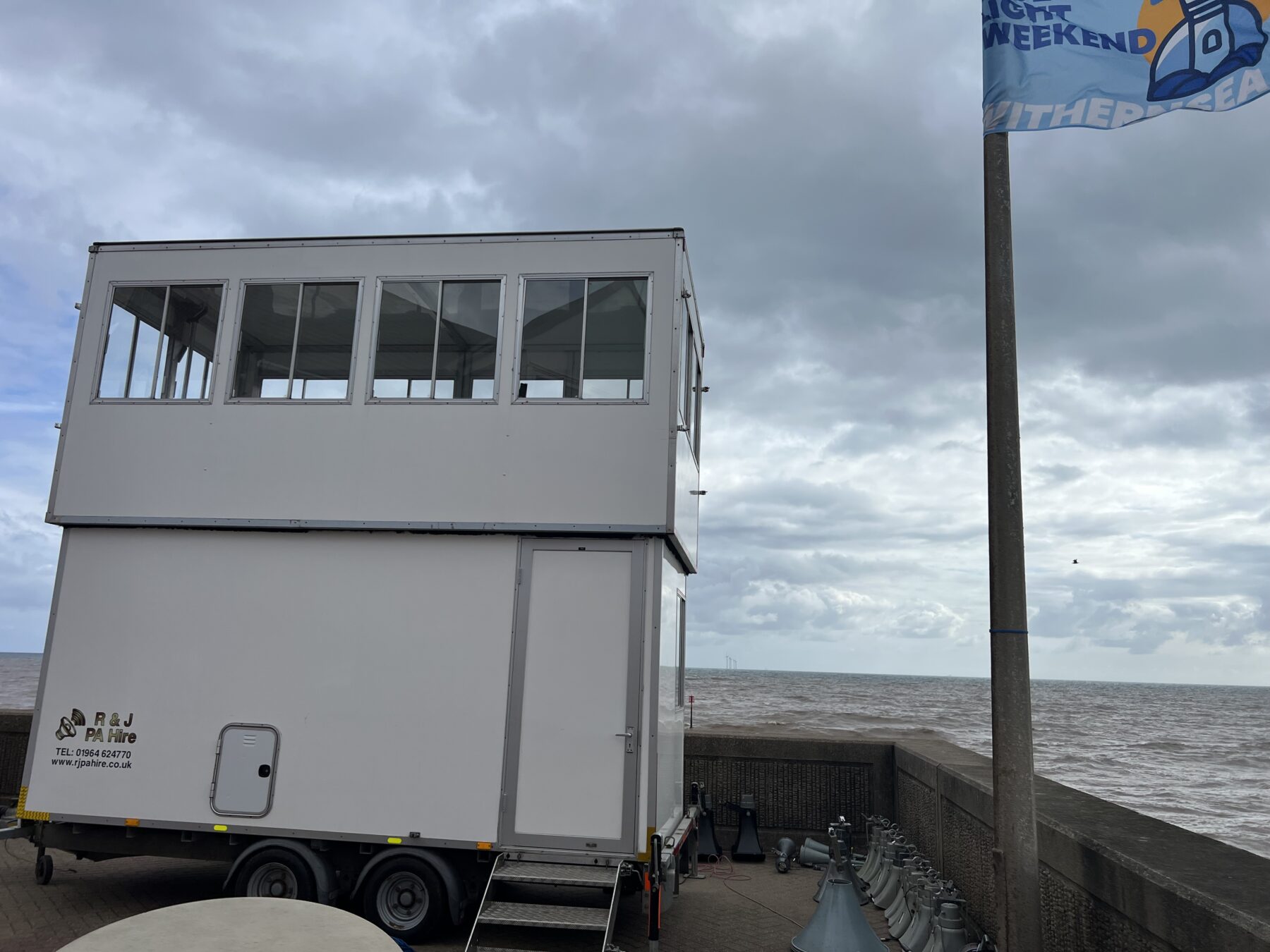 Blue Light Weekend PA Hire Withernsea – Seafront Event Sound by R & J PA Hire 2026