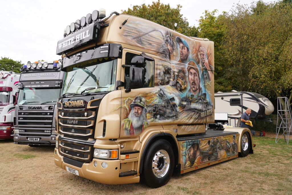 Scania from White Hill 