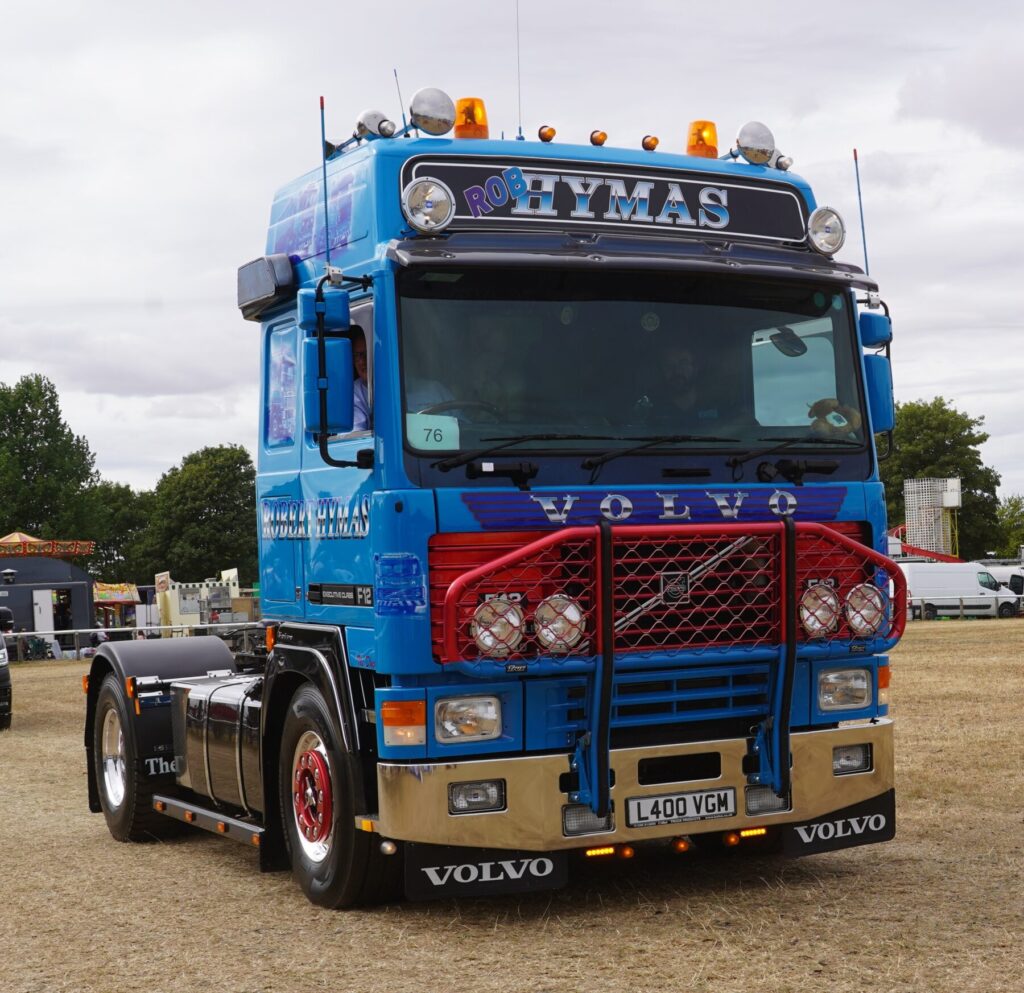Hymas Volvo F12 at Truckit Show 2026