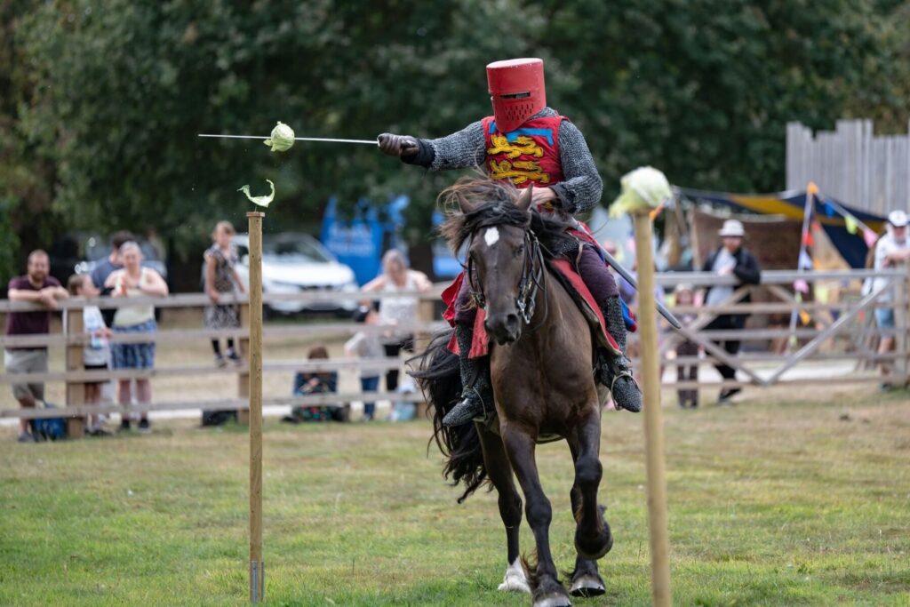 Winestead Heritage Weekend 2026 – 2 Amazing Days Supporting East End Cancer Relief The Yorkshire Knights performing a theatrical display on horseback