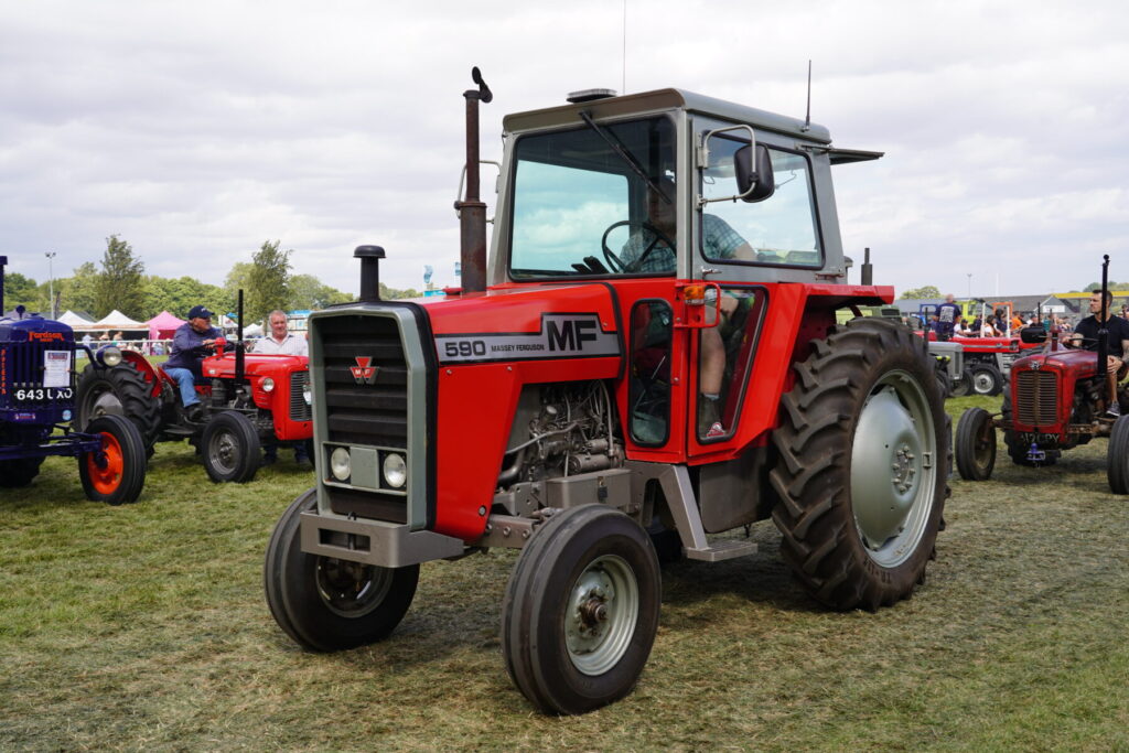 Winestead Heritage Weekend 2026 – 2 Amazing Days Supporting East End Cancer Relief Massey Ferguson 590 tractor at Winestead Heritage Weekend 2026