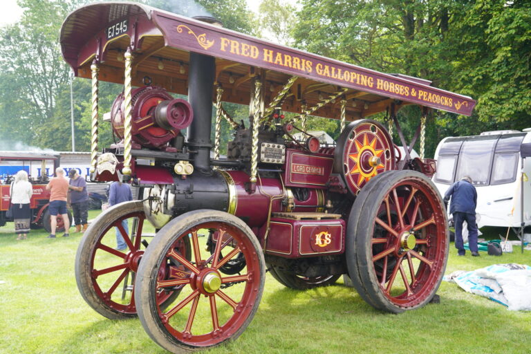Steam engine Lord George at Winestead Heritage Weekend 2026