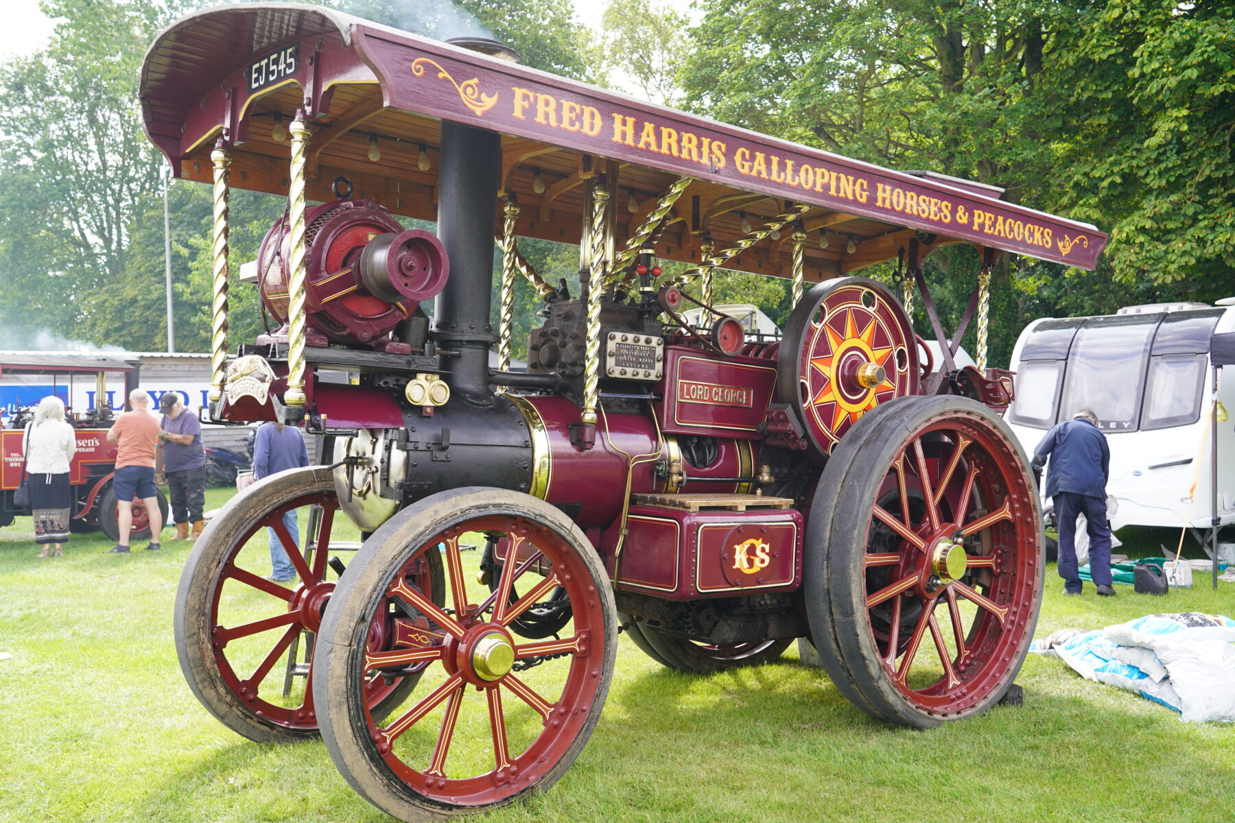 Winestead Heritage Weekend 2026 – 2 Amazing Days Supporting East End Cancer Relief Steam engine Lord George at Winestead Heritage Weekend 2026